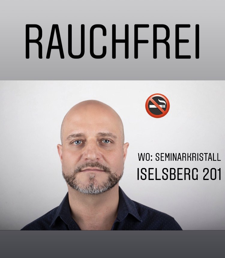 Rauchfrei Seminarkristall